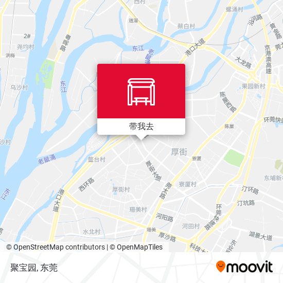 聚宝园地图