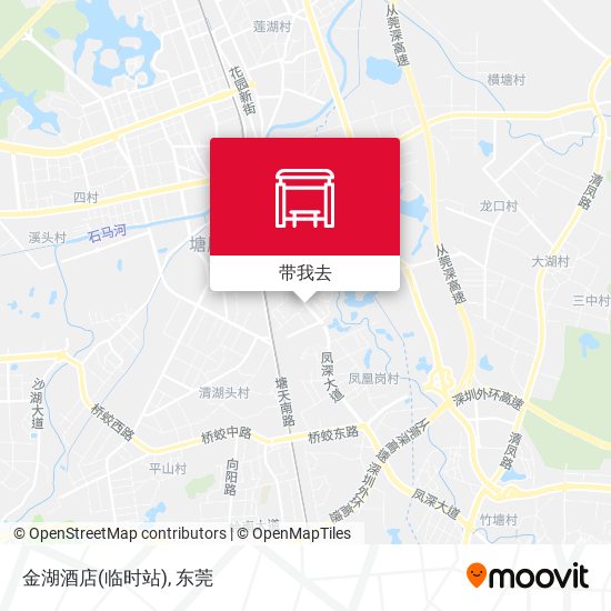 金湖酒店(临时站)地图