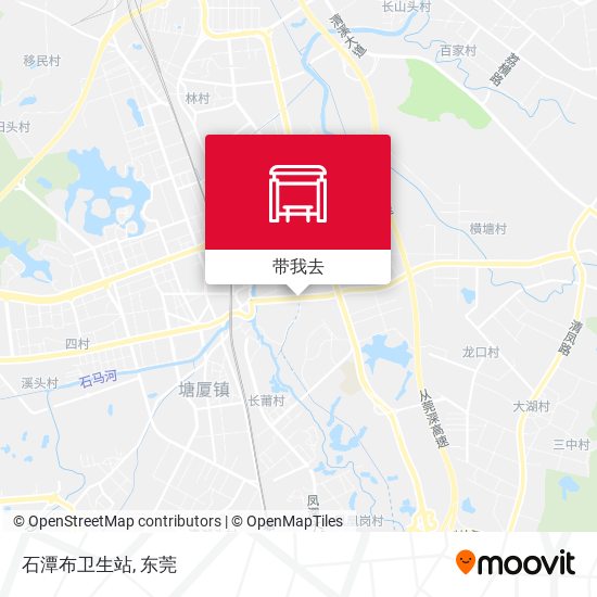 石潭布卫生站地图