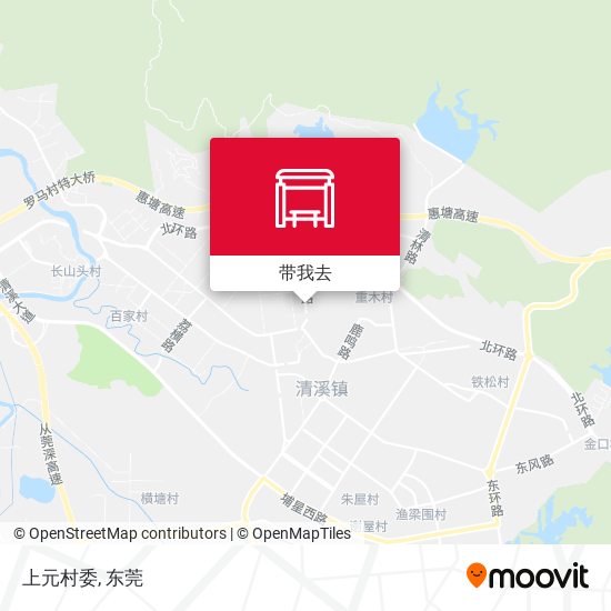 上元村委地图
