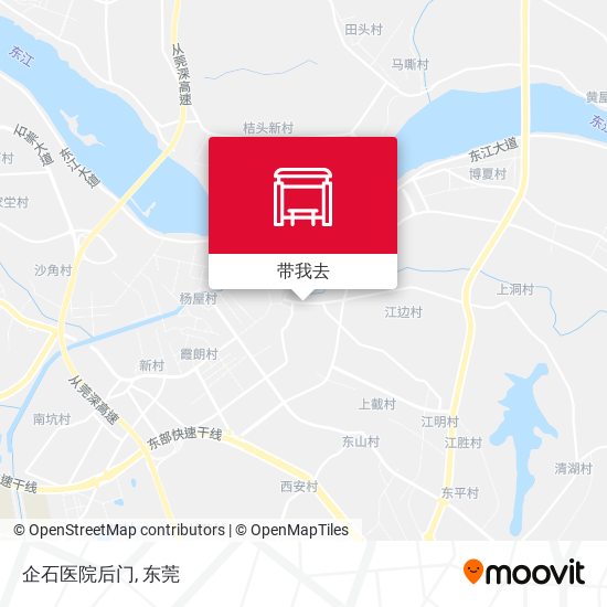 企石医院后门地图