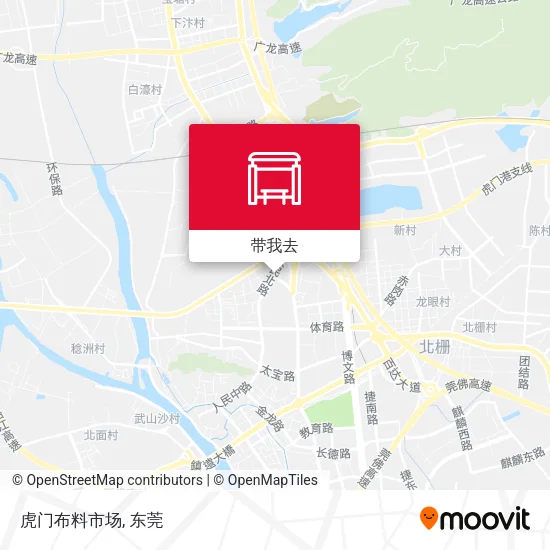 虎门布料市场地图