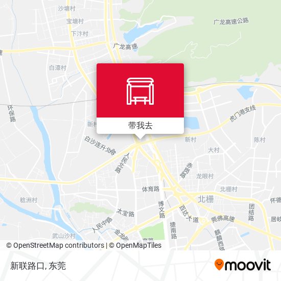 新联路口地图