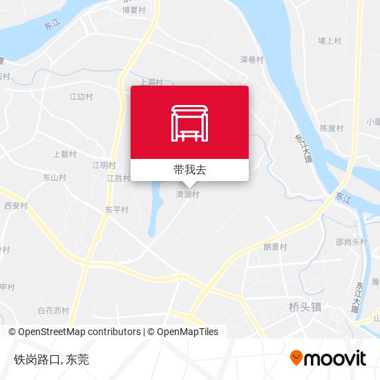 铁岗路口地图