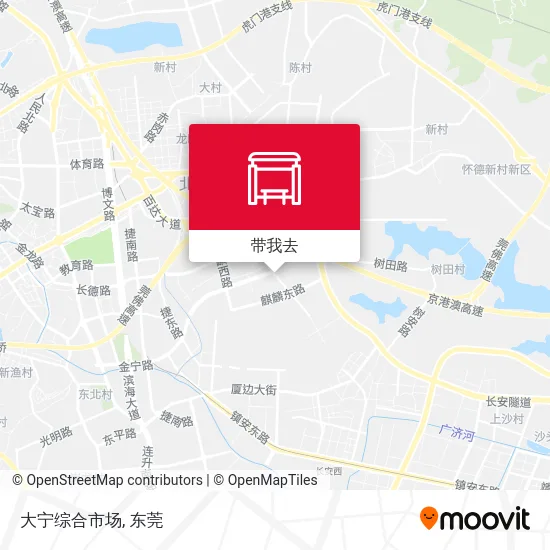 大宁综合市场地图