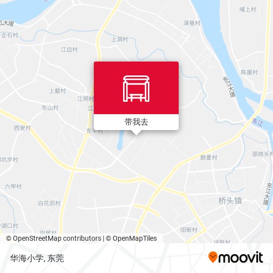 华海小学地图