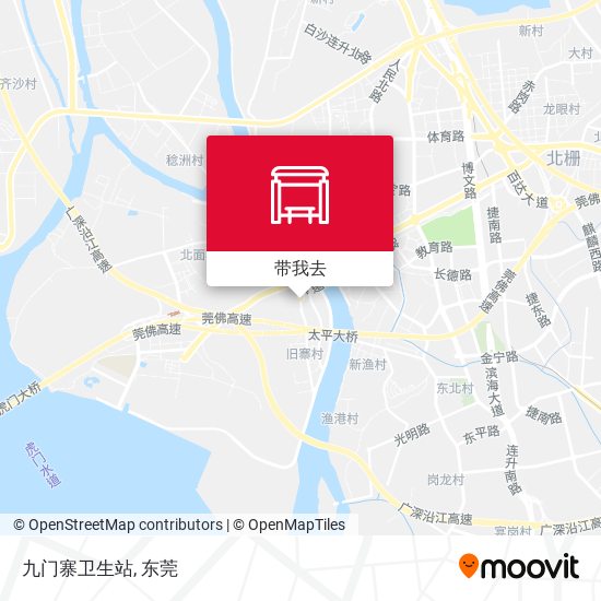 九门寨卫生站地图