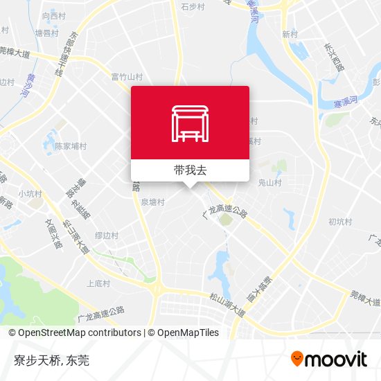 寮步天桥地图