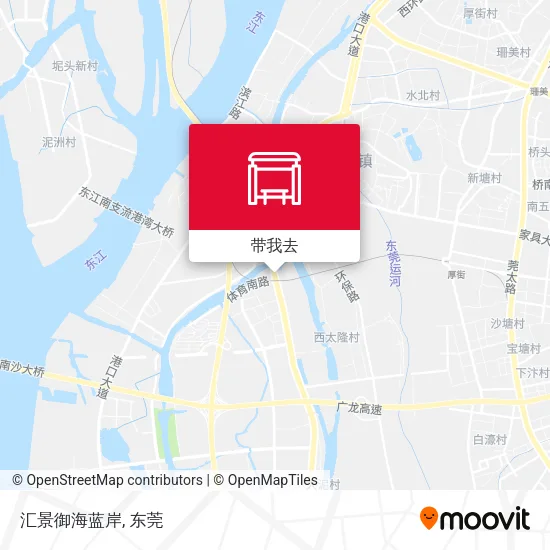 汇景御海蓝岸地图