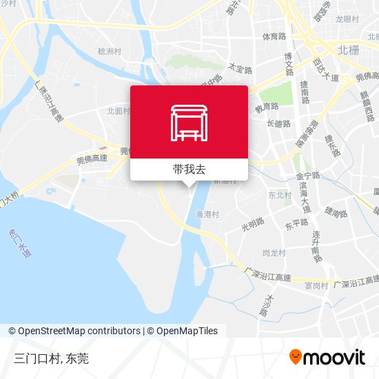 三门口村地图