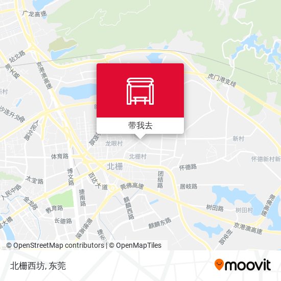 北栅西坊地图
