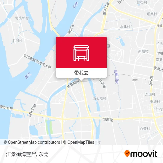 汇景御海蓝岸地图