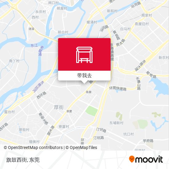 旗鼓西街地图