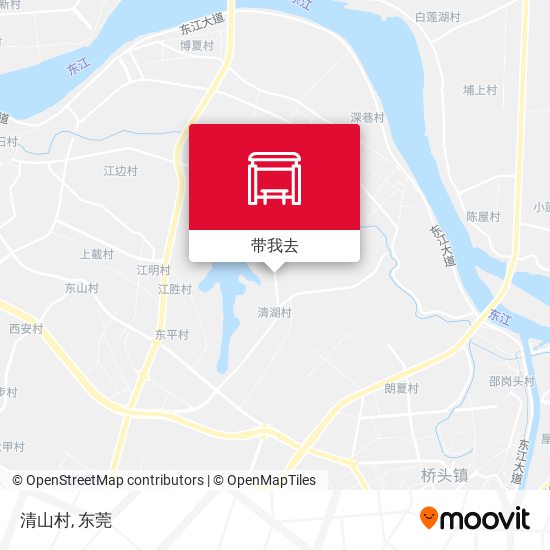 清山村地图