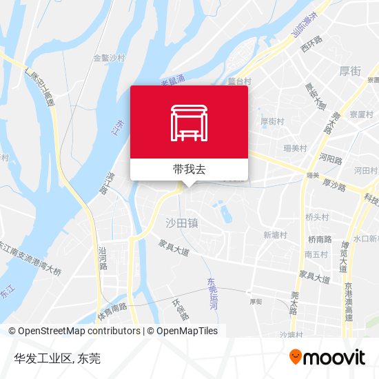 华发工业区地图