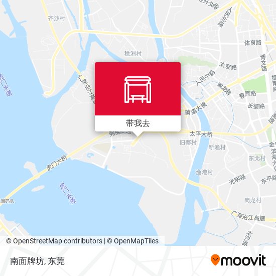 南面牌坊地图