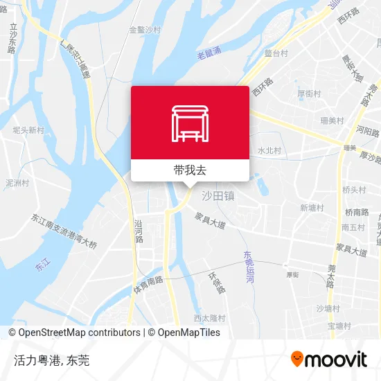 活力粤港地图
