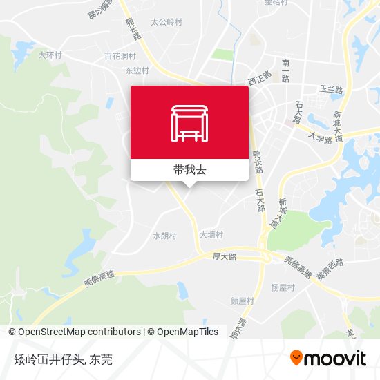 矮岭冚井仔头地图
