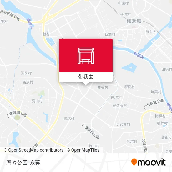 鹰岭公园地图