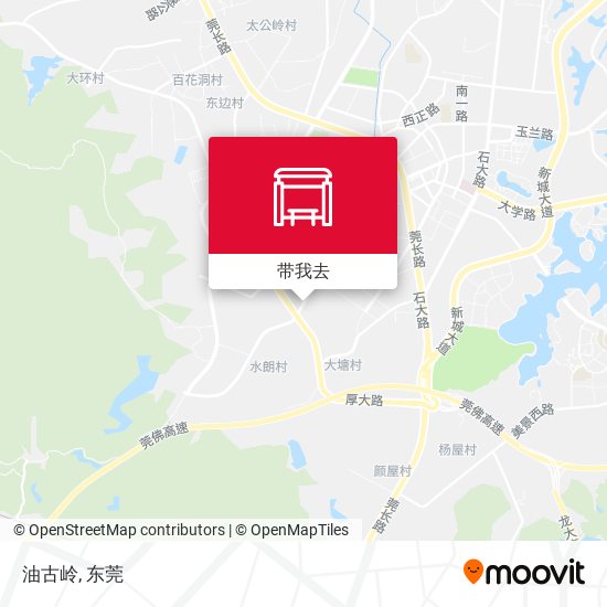 油古岭地图