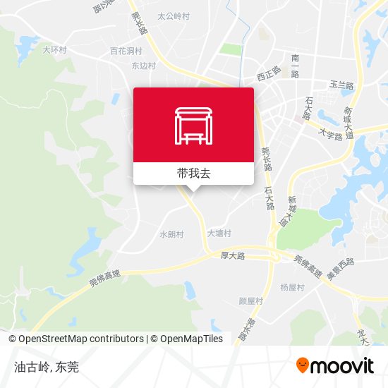 油古岭地图