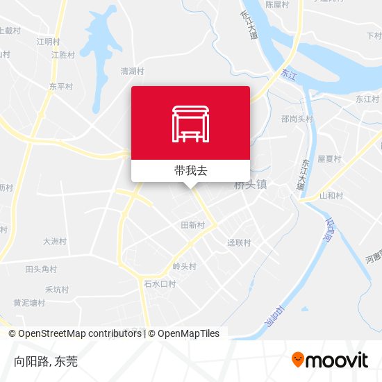 向阳路地图