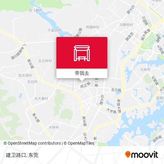 建卫路口地图