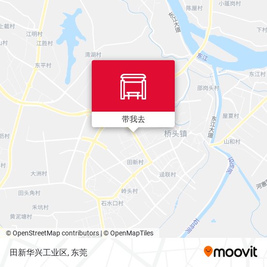 田新华兴工业区地图