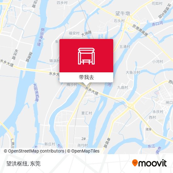 望洪枢纽地图