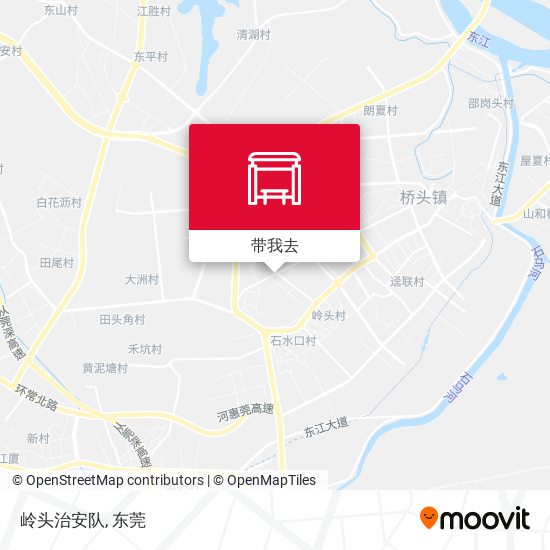 岭头治安队地图