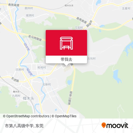 市第八高级中学地图