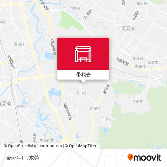 金卧牛厂地图