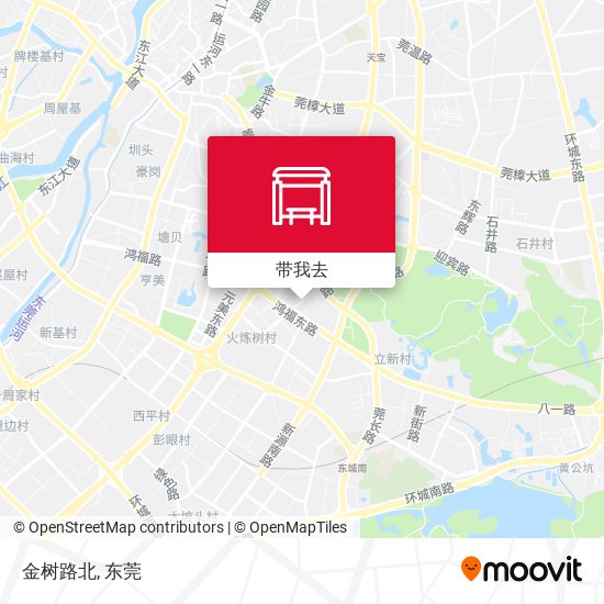 金树路北地图