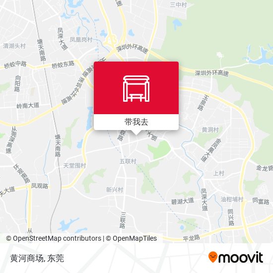 黄河商场地图