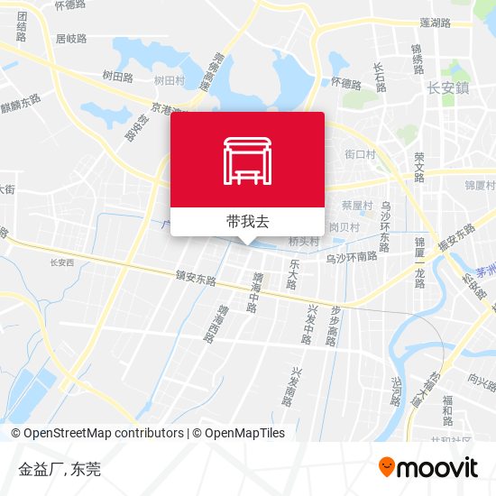 金益厂地图
