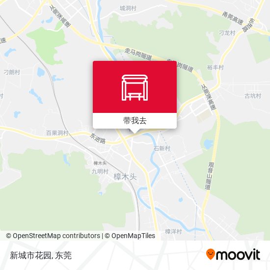 新城市花园地图