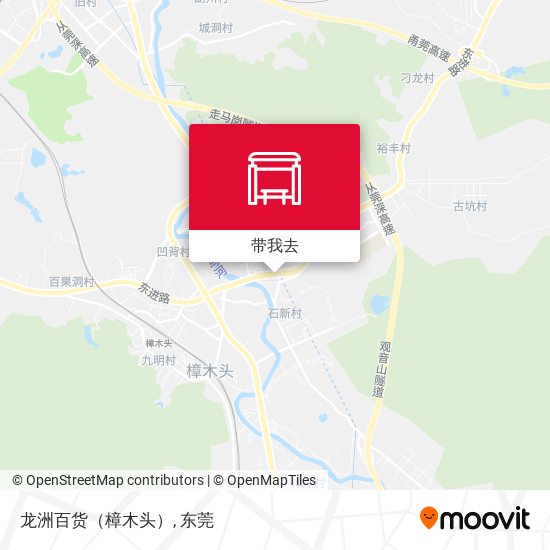 龙洲百货（樟木头）地图
