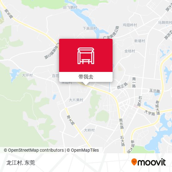 龙江村地图