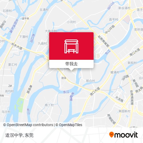 道滘中学地图