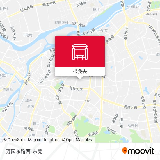 万园东路西地图
