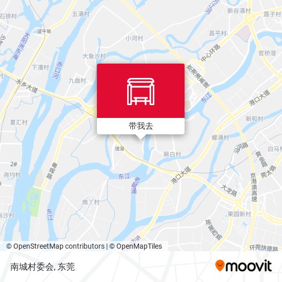 南城村委会地图