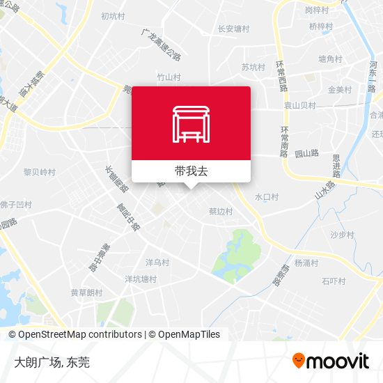 大朗广场地图