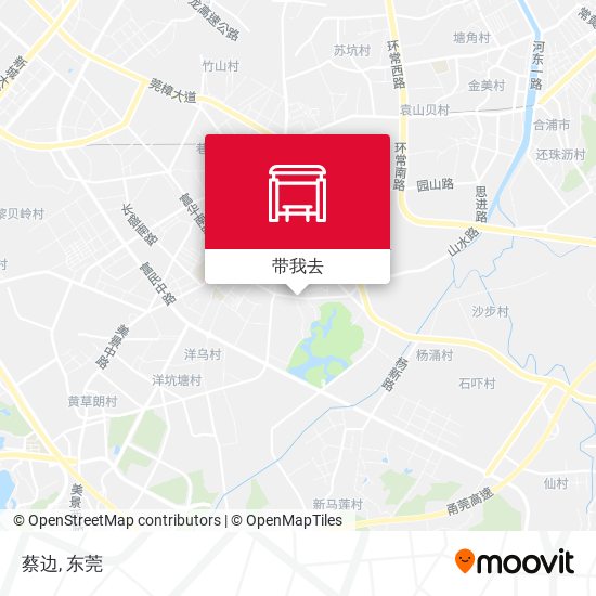 蔡边地图