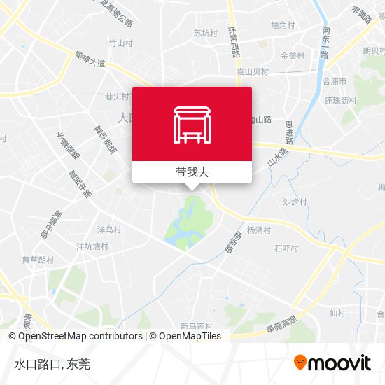 水口路口地图