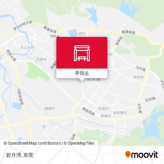 碧月湾地图