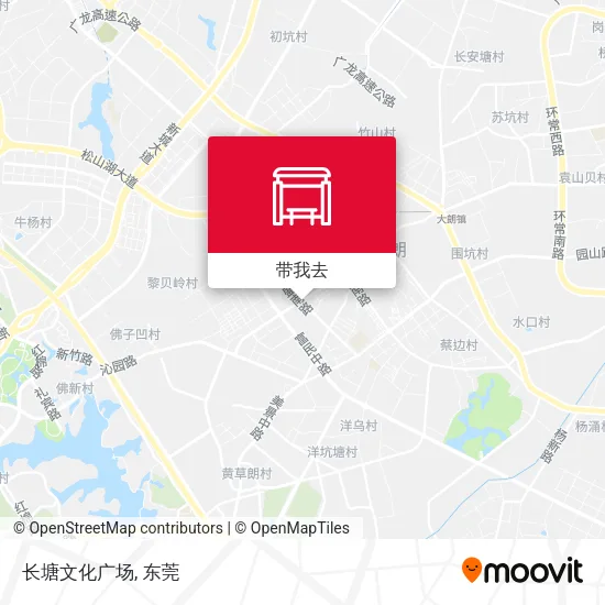 长塘文化广场地图