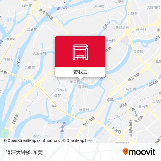 道滘大钟楼地图