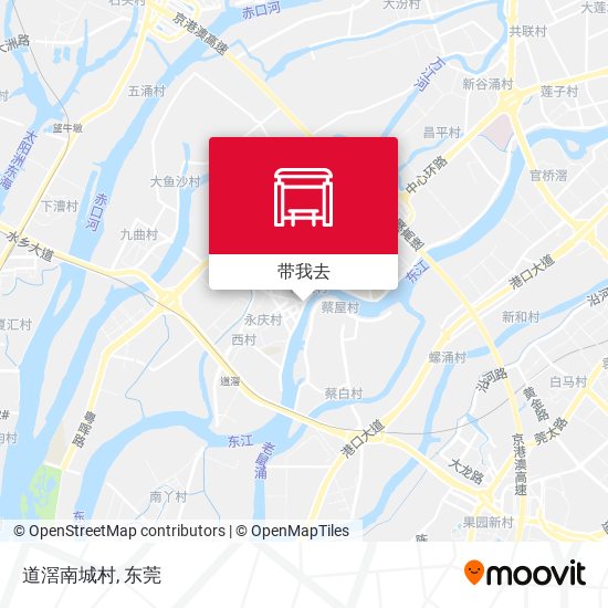 道滘南城村地图