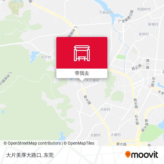 大片美厚大路口地图