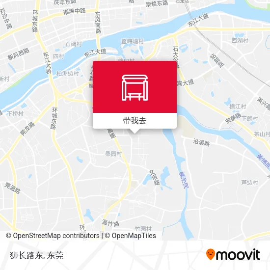 狮长路东地图